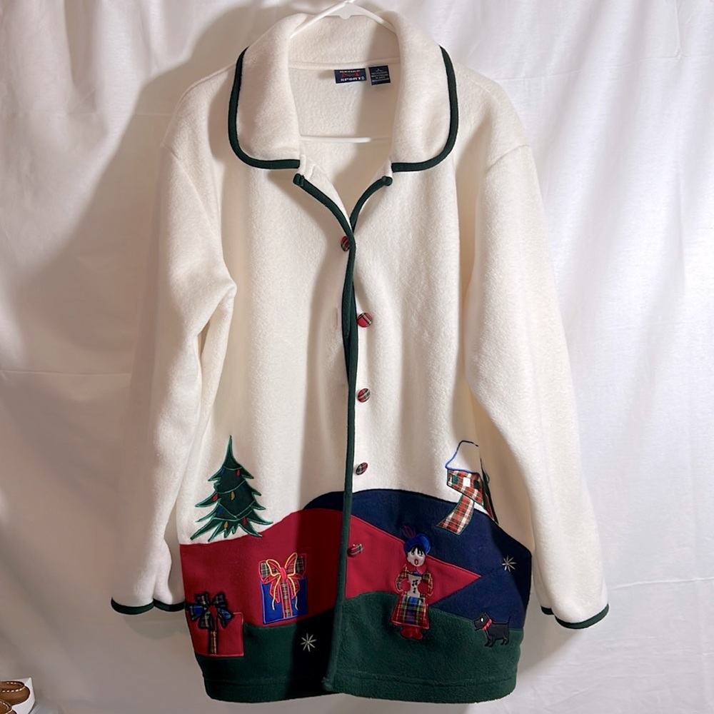 Renee sport Christmas fleece woman’s jacket.